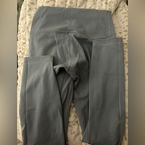 lululemon grey blue leggings